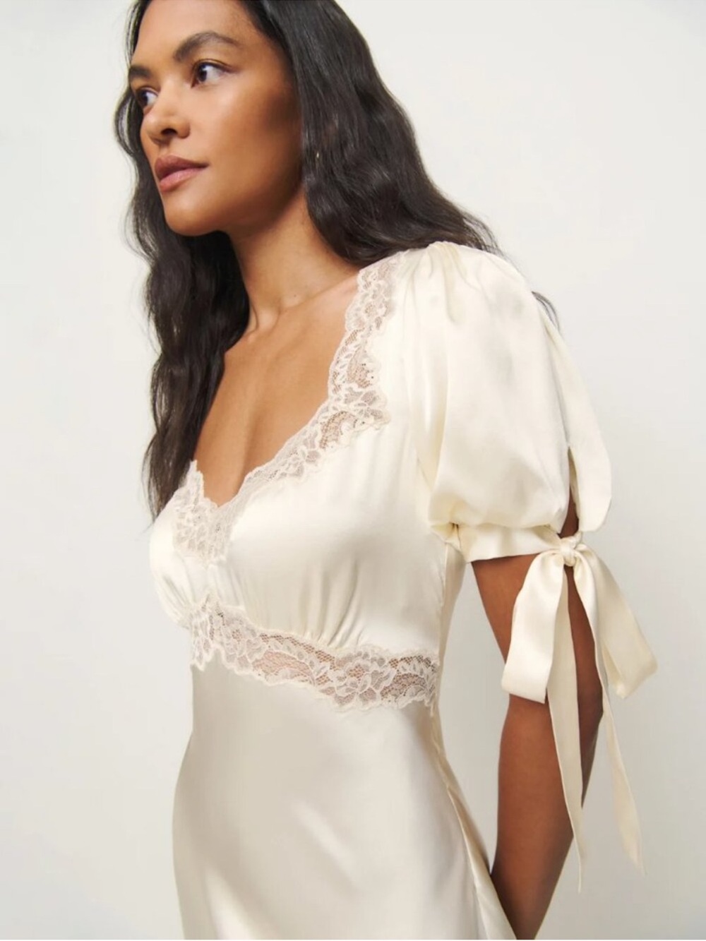 Reformation x Kacey Musgraves Stella Silk Dress